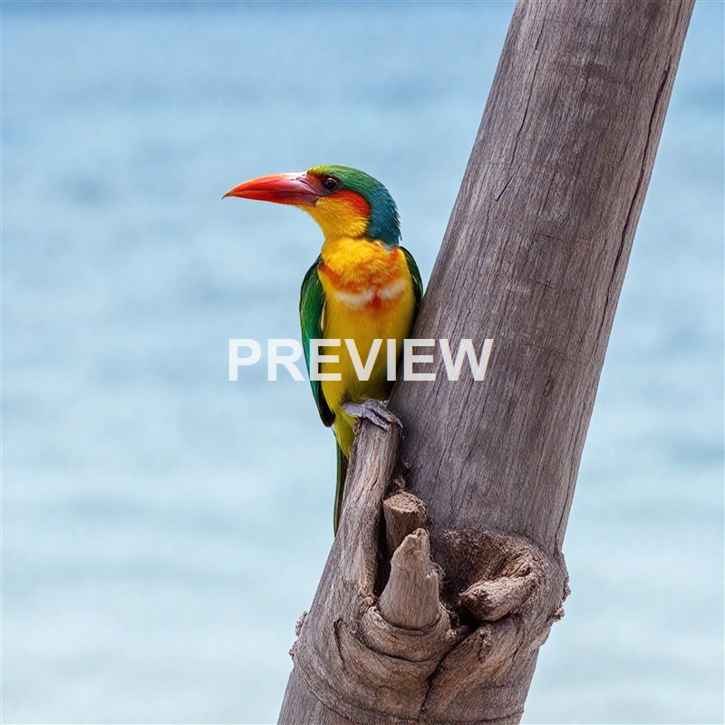 a-rare-colorful-bird-sitting-on-a-tree-trunk-on-ward- (1)_250320211427_Filename Text 2_01144_Filename Text 3_result